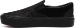 Vans 66 Classic Πάνινα Ανδρικά Slip-On σε Μαύρο Χρώμα