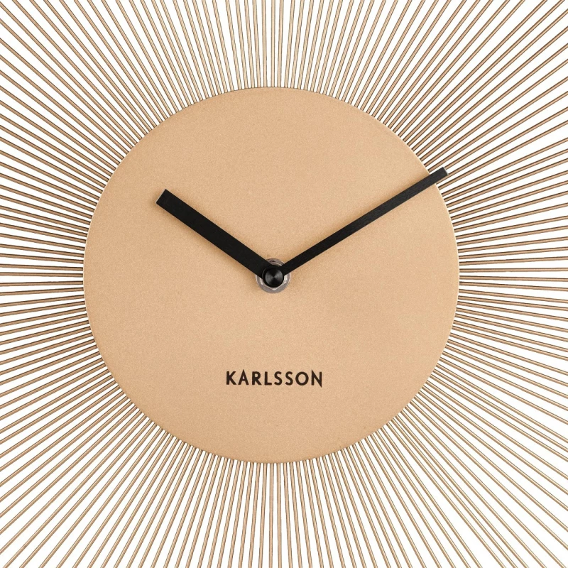 Karlsson Ρολόι Τοίχου Peony Μεταλλικό 45cm