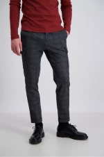 Lindbergh Knitted Checked Cargo Pants