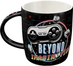 Nostalgic Art Achtung Gaming Beyond Imagination Κούπα Κεραμική Μαύρη