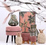 Espiel Διακοσμητικό Πουλί Παπαγάλος Ροζ 11x9x58cm