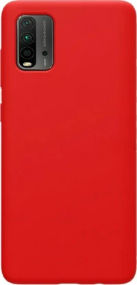 Back Case Soft Touch For Xiaomi Redmi 9T - RED