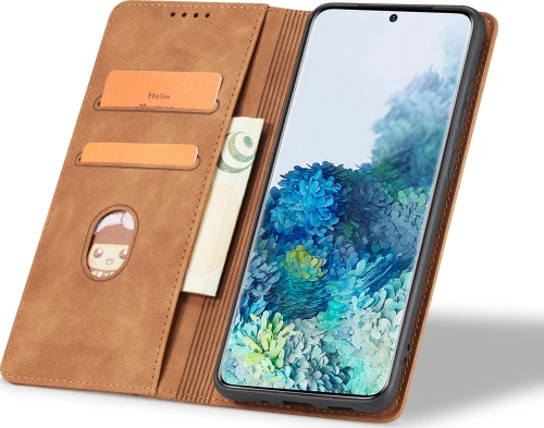 Bodycell Wallet Δερματίνης Καφέ (Poco M3 / Redmi 9T)