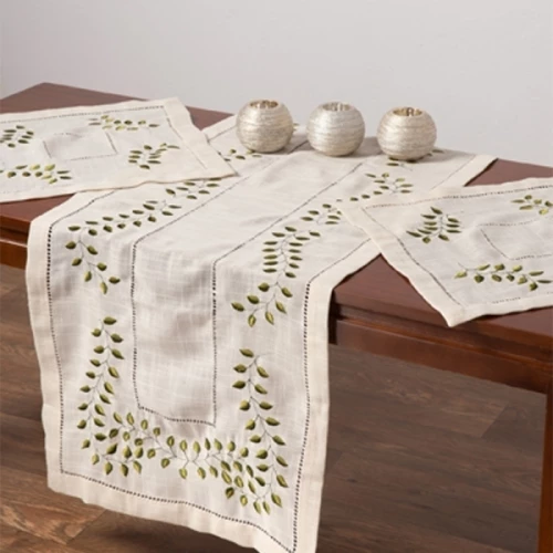 Silk Fashion Καρέ Σετ 3 3279 Ecru