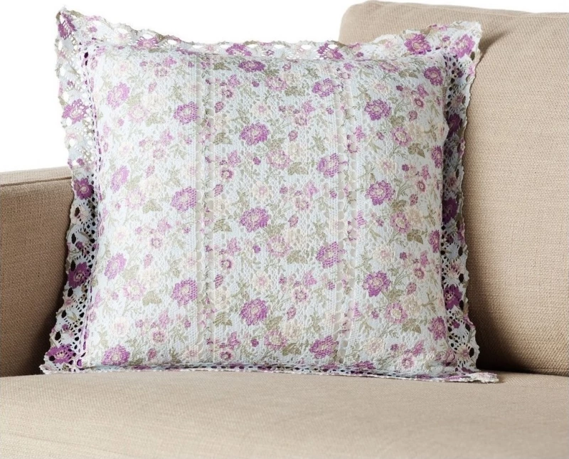 Gofis Home Διακοσμητική Μαξιλαροθήκη 43x43 Orchard Purple 020/20