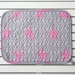 Melinen Star Girl Σουπλά Υφασμάτινο Ροζ 45x31cm