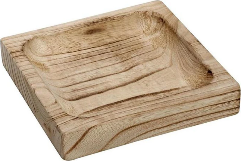 Espiel Πλατώ Σερβιρίσματος Ξύλινο Τετράγωνο 21x21x4cm