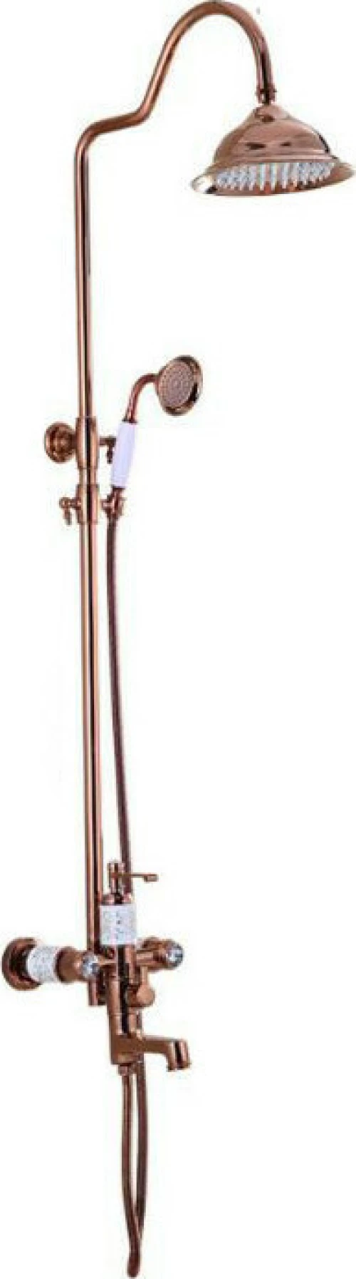 Rose Gold Στήλη Ντουζ SS034