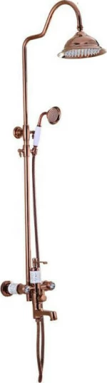 Rose Gold Στήλη Ντουζ SS034