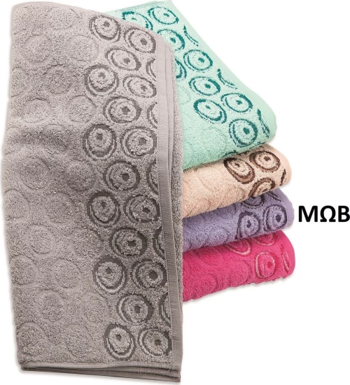 Dimcol Πετσέτα Σώματος Ουρανία 70x140 Μωβ