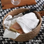 Espiel Ψωμιέρα Στρογγυλή Seagrass 22x8cm