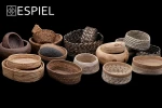 Espiel Ψωμιέρα Ψάθινη Natural Μπεζ 19x19x8cm