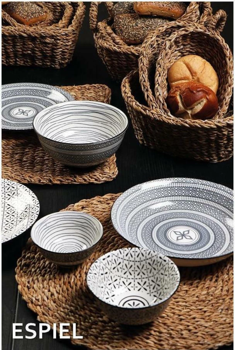 Espiel Ψωμιέρα Οβάλ Seagrass Natural 28x22x10cm