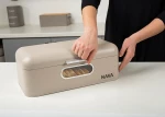 Nava Ψωμιέρα Μεταλλική Misty 16.5x42.5x23cm