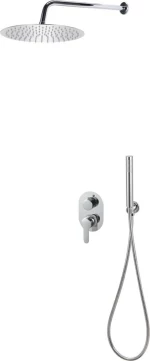 vidaXL 201 Σύστημα Ντους 147723 Inox