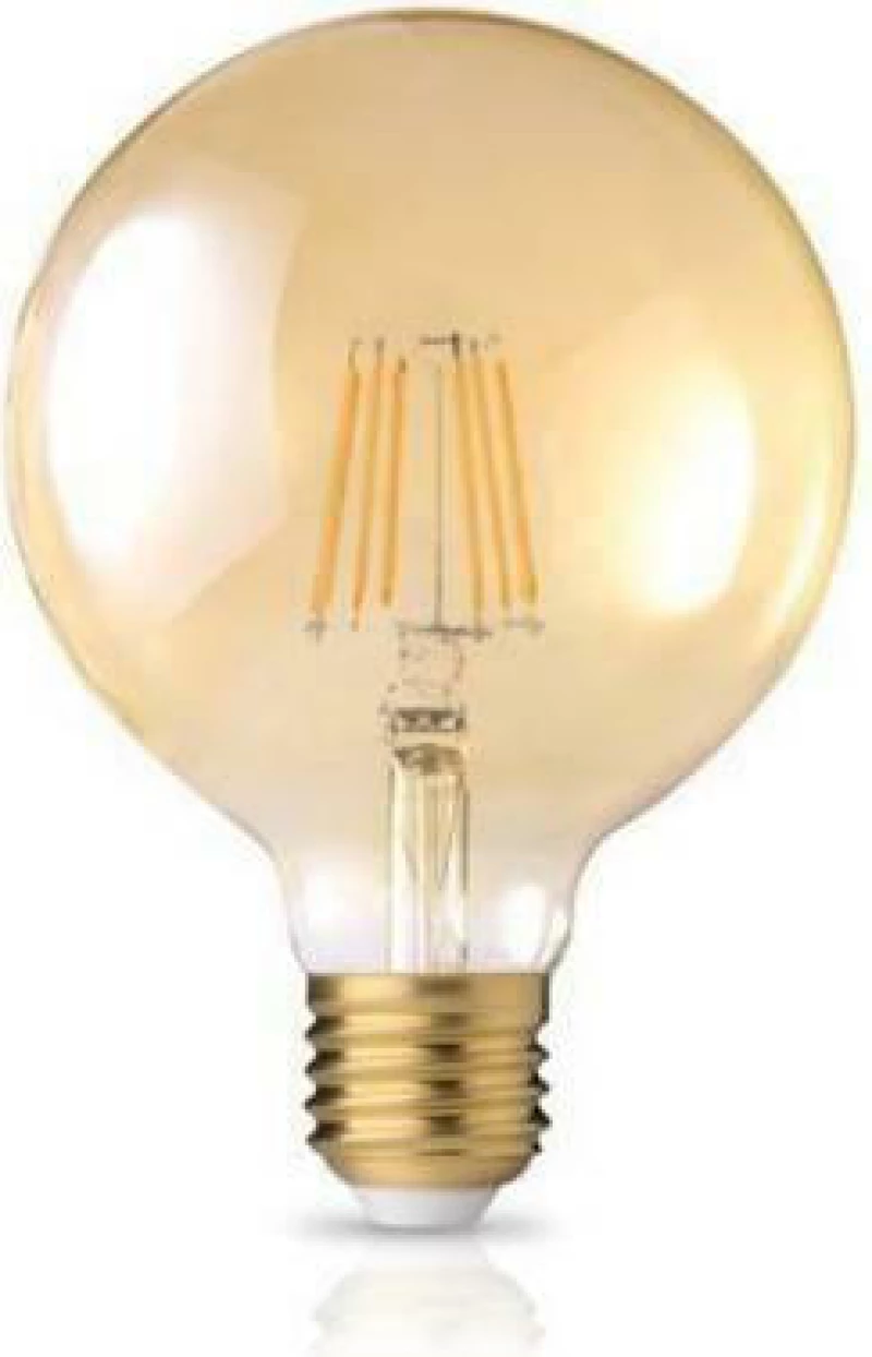 Λάμπα LED για Ντουί E27 και Σχήμα G95 Θερμό Λευκό 630lm