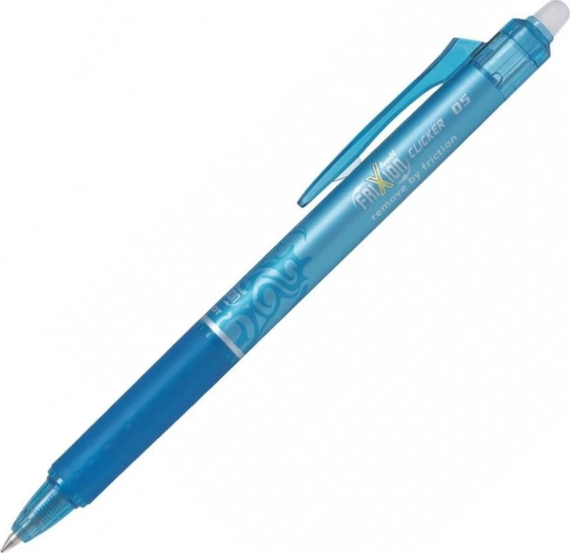 Pilot Στυλό Gel 0.5mm με Γαλάζιο Mελάνι Frixion Ball Clicker