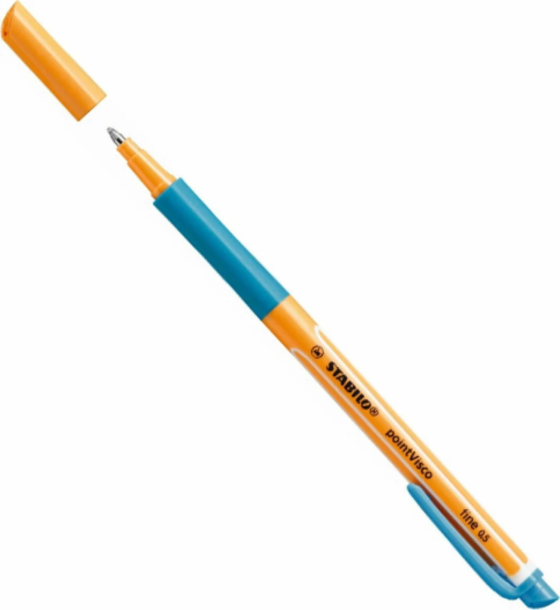 Stabilo Στυλό Gel 0.5mm με Τιρκουάζ Mελάνι pointVisco