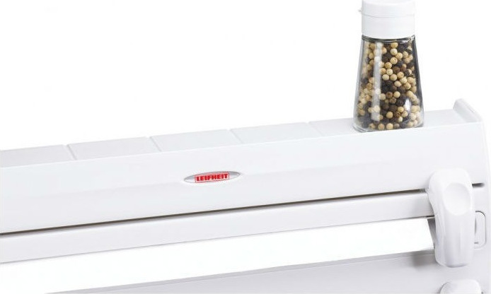 Leifheit Επιτοίχια Βάση για 3 Ρολά Κουζίνας Λευκή 25771