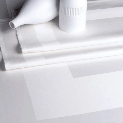 Sunshine Τραπεζομάντηλο 105x105 Δαμάσκ White