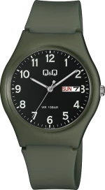 Q&Q A212J008 Khaki Plastic Strap