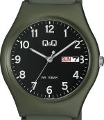 Q&Q A212J008 Khaki Plastic Strap