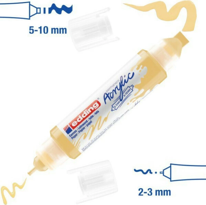 Edding 5400 Ακρυλικός 10mm Pastel Yellow