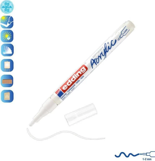 Edding 5300 Ακρυλικός 2mm White
