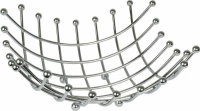 Estia Φρουτιέρα Inox Ασημί 29.9x29.9x13cm