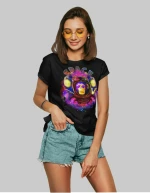 Space Monkey w T-shirt - WHITE
