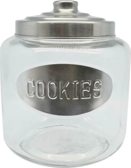 Ankor Μπισκοτιέρα Γυάλινη 19x19x23.8cm