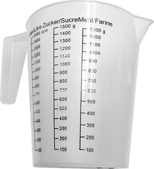 Δοσομετρητης Πλαστικος Με Λαβη 1,5L Homie 100295