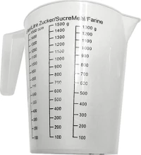 Δοσομετρητης Πλαστικος Με Λαβη 1,5L Homie 100295
