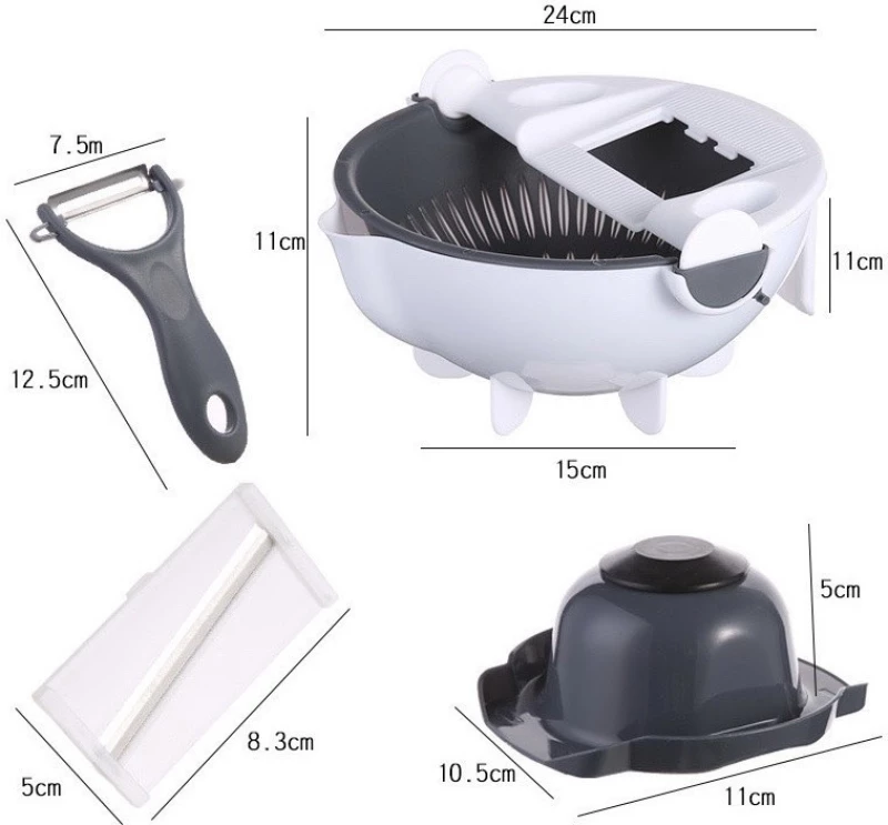 Πολυκόπτης Λαχανικών Multifunction Chopper