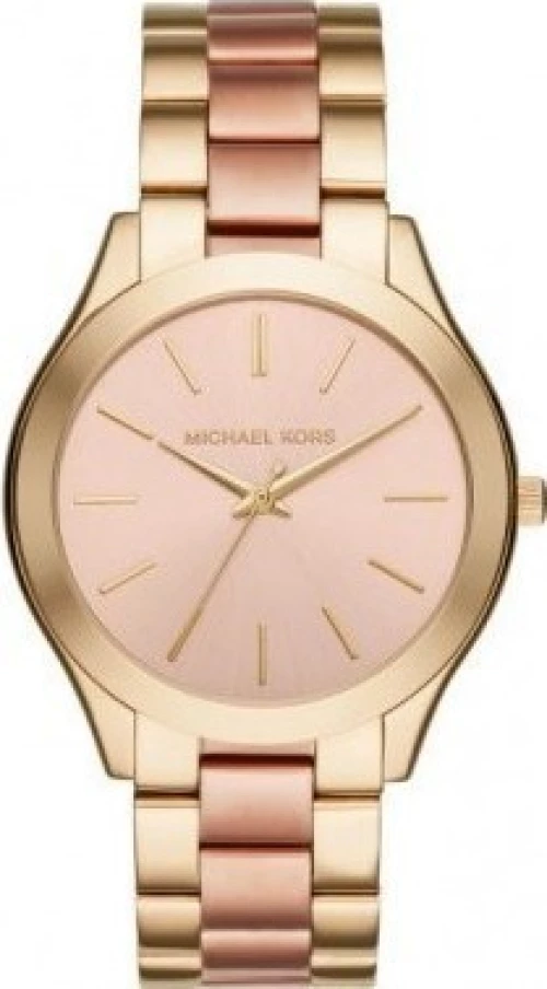 Michael Kors Ρολόι με Μεταλλικό Μπρασελέ σε Ροζ Χρυσό χρώμα