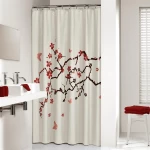 Sealskin Υφασμάτινη Κουρτίνα Μπάνιου 180x200 Blossom