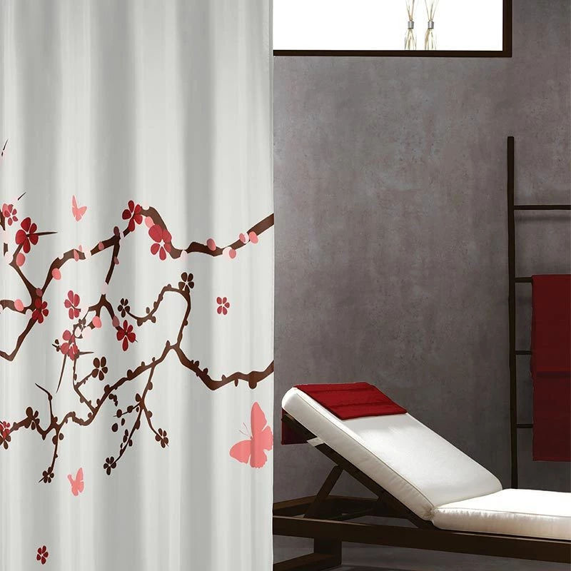 Sealskin Υφασμάτινη Κουρτίνα Μπάνιου 180x200 Blossom