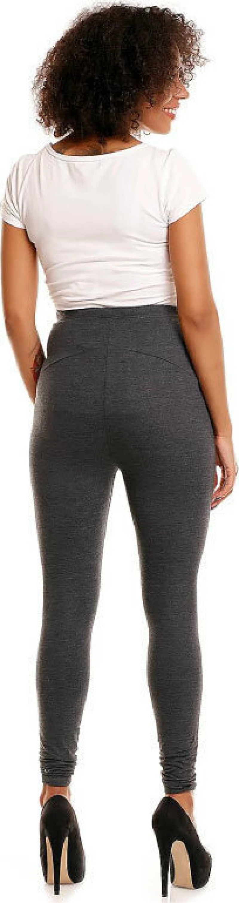 PeeKaBoo 1469 Dark Grey Κολάν Εγκυμοσύνης