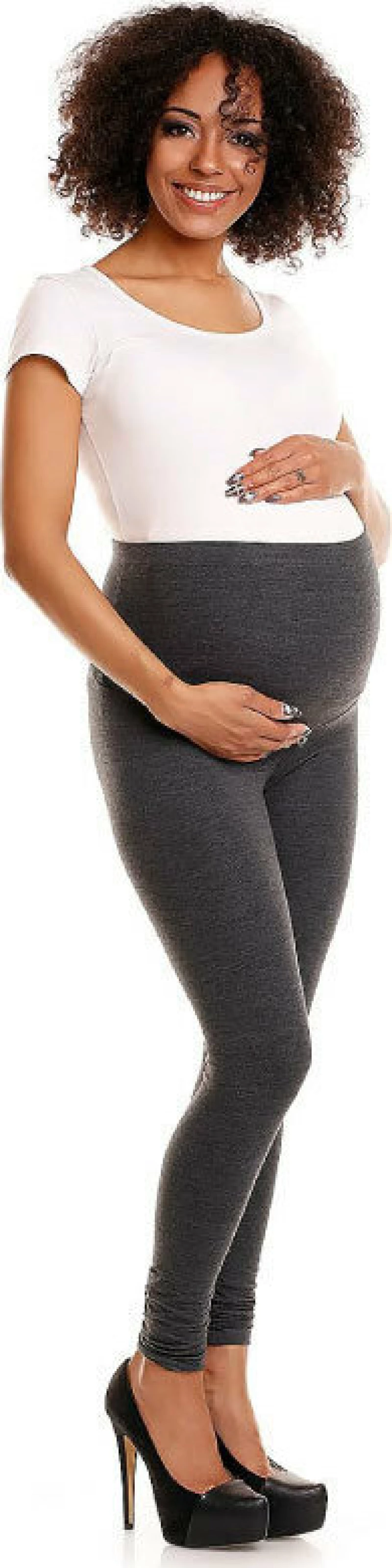 PeeKaBoo 1469 Dark Grey Κολάν Εγκυμοσύνης