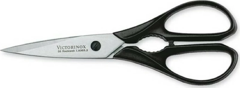 Victorinox Ψαλίδι Γενικής Χρήσης Ανοξείδωτο Μαύρη Λαβή