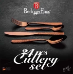 Berlinger Haus Σετ Μαχαιροπίρουνα Rose Gold Edition Ανοξείδωτα 18/10 24τμχ