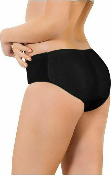 FMS Γυναικείο Lastex Pop-Up Slip Μαύρο