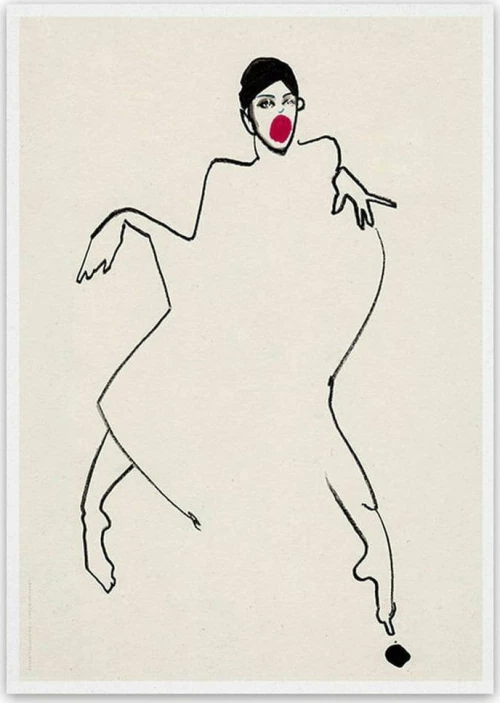 Πόστερ Dancer 02 07029 30x40 Paper Collective Κάθετοι Χαρτί