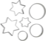 Nava Κουπ Πατ Ανοξείδωτα Misty 10-186-025 6τμχ