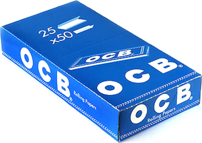 Ocb Χαρτάκια Μπλε 50 φύλλα 25τμχ