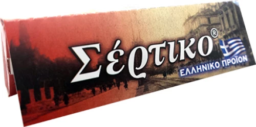 Σέρτικο Χαρτάκια Κόκκινα 50 φύλλα
