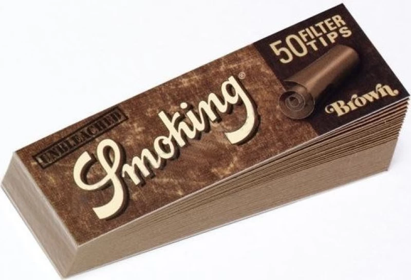 Smoking Τζιβάνες Brown Unbleached 50x 50τμχ
