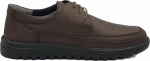 Ανδρικό Δερμάτινο Leder Shoes - 4433K - Καφέ