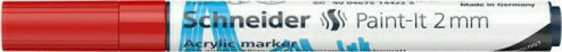 Schneider 310 Paint Ακρυλικός 2mm Κόκκινο