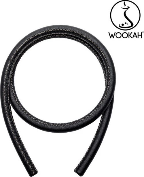 Wookah Σωλήνας Δερμάτινος Ναργιλέ Black